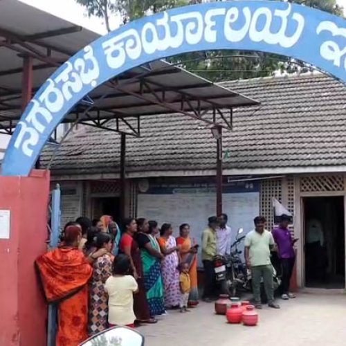 ಒಂದು ಲಕ್ಷ ಜನಸಂಖ್ಯೆ ಇರೋ ನಗರದಲ್ಲಿ ಆಗಾಗ ಕುಡಿಯುವ ನೀರಿಗಾಗಿ ಪರದಾಟ.